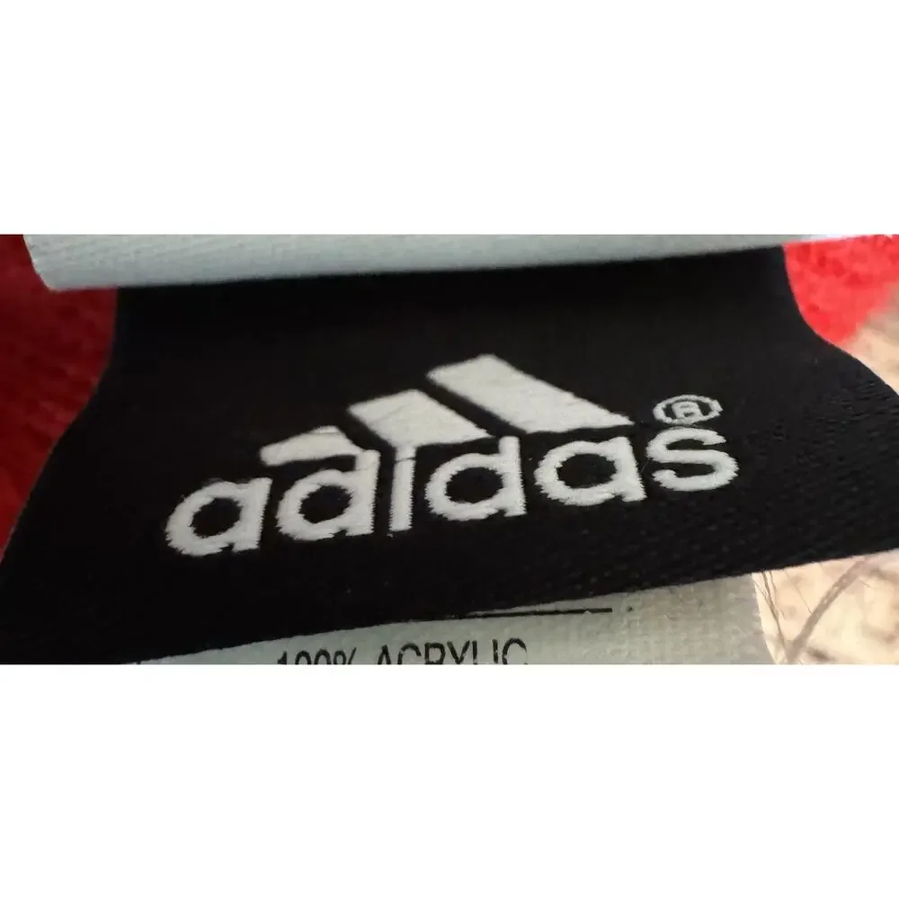 Adidas Red Chicago Bulls Basketball Beanie Hat One Size Rib Knit Watch Cap